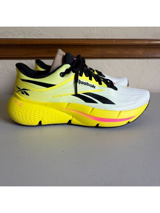 Reebok Zignition Sneakers Electric Yellow Black Men\'s US 8 100228713 Running Spr